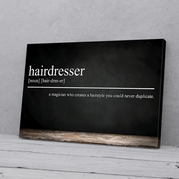 Hairdresser Canvas Prints
