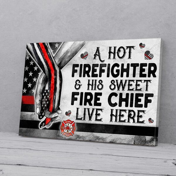 Firefighter Canvas Prints
