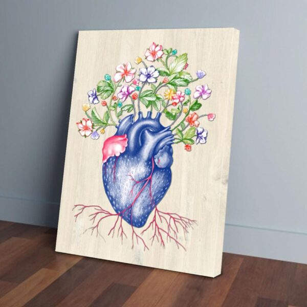 Flower Cardiologist Canvas Prints
