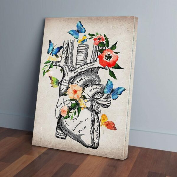 Heart Anatomy Cardiologist Canvas Prints
