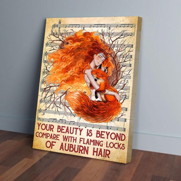 Fox And Redhead Canvas Prints