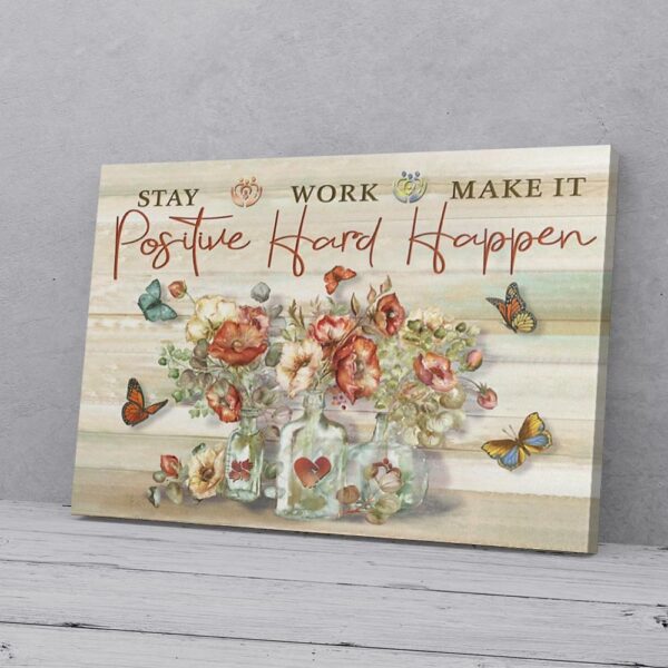 Flowers Butterfly Canvas Prints