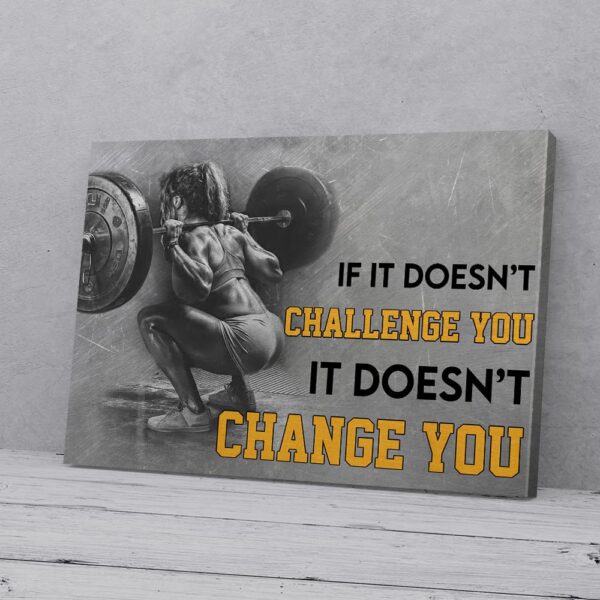 Girl Fitness Canvas Prints
