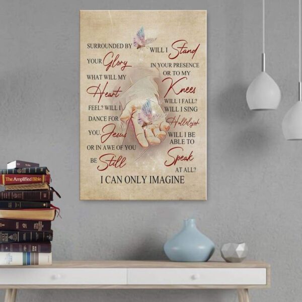 I can only Imagine canvas wall art