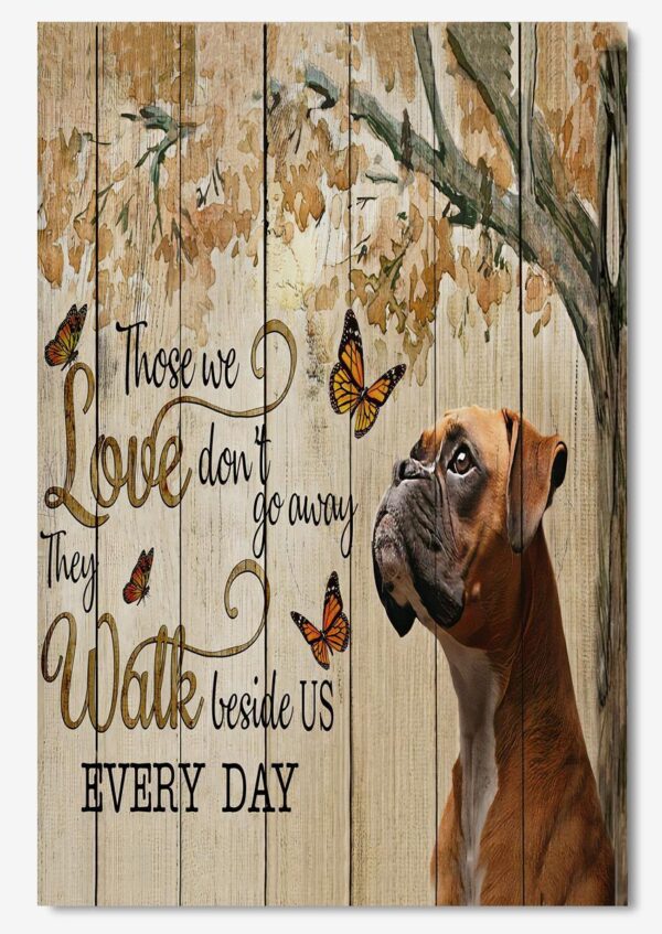 Those We Love Don't Go Away Memorial Quote Wall Art Gift For Memorial Day 05 Poster