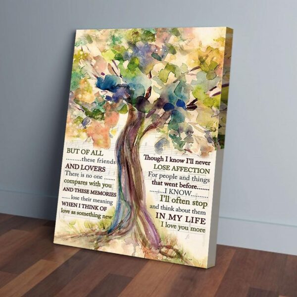 Friends And Lovers Matte Canvas