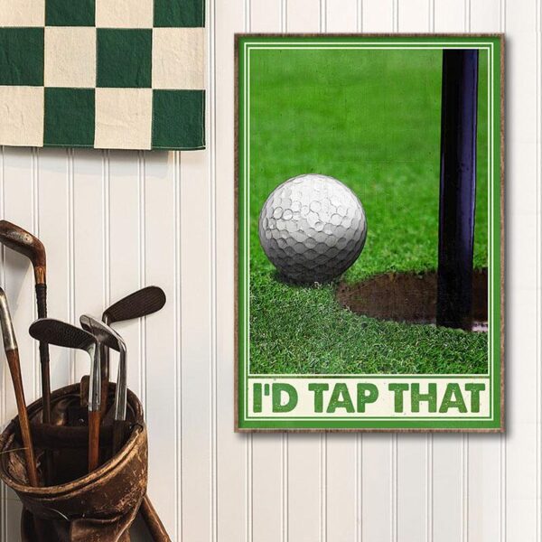 Golf Tap That Matte Canvas