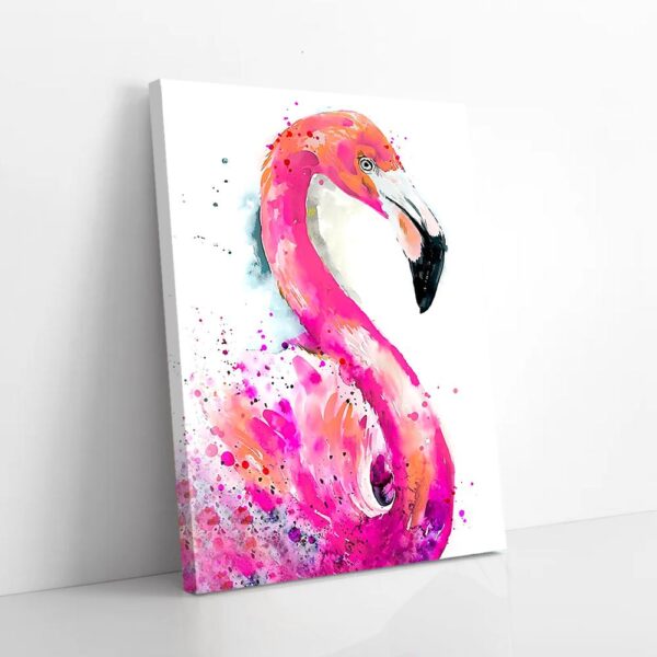 Flamingo Matte Canvas