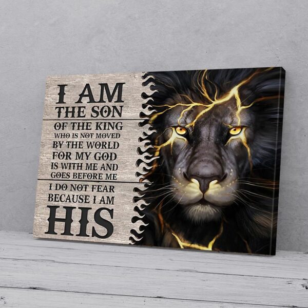 I Am Lion King Matte Canvas
