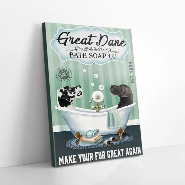 Great Dance Bath Matte Canvas Wall Art