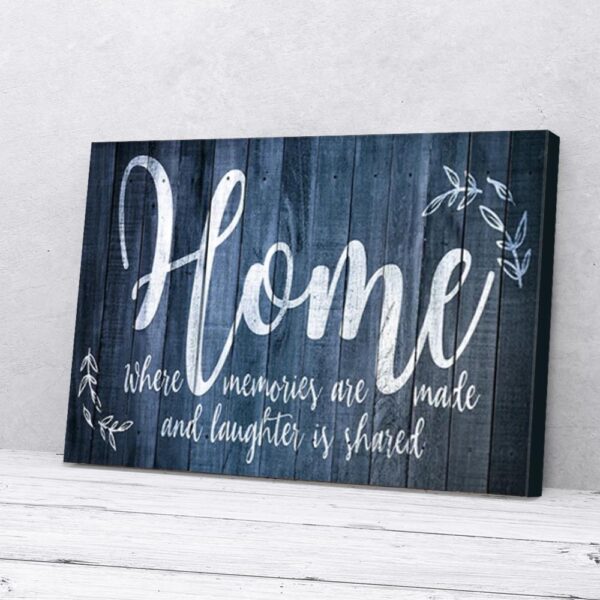 Home Memories Matte Canvas Wall Art