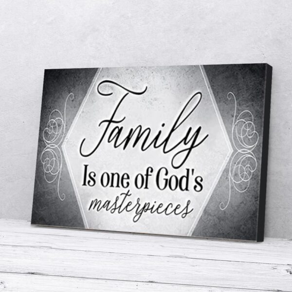 Family Matte Canvas Wall Art