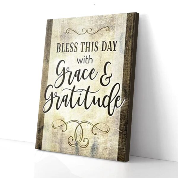 Grace & Gratitude Matte Canvas Wall Art