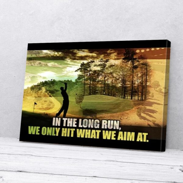 Golf Matte Canvas Wall Art