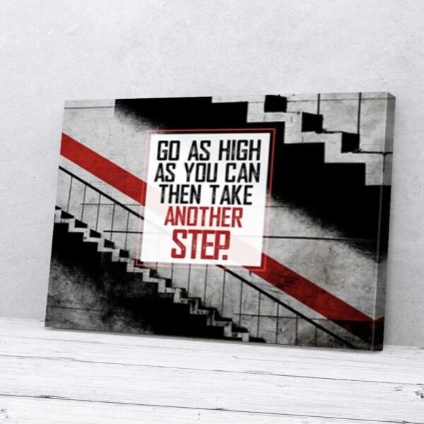 Go High Business Matte Canvas Wall Art