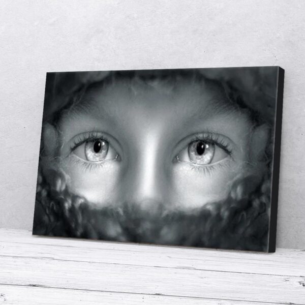 Eyes Matte Canvas Wall Art