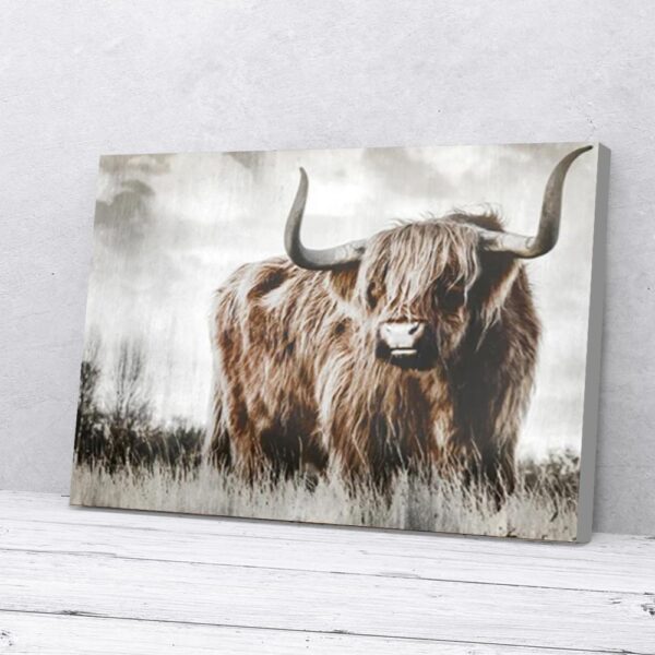Highland Castle Matte Canvas Wall Art