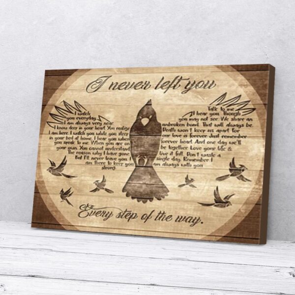 I Never Left You Cardinal Canvas Wall Art