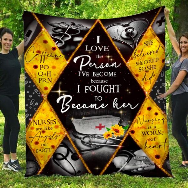 I Fought To Become Her Nurse Blanket