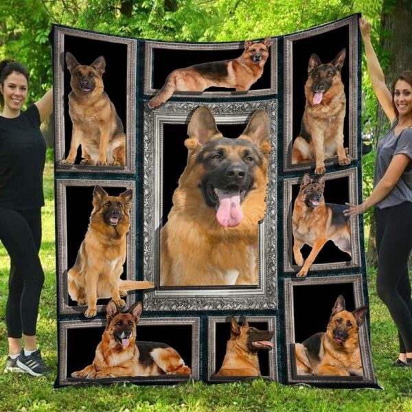 German Shepherd Dog Lovely Blanket