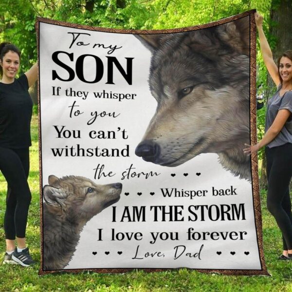 To My Future Husband I Love You Romantic Night Couple Fleece Blanket