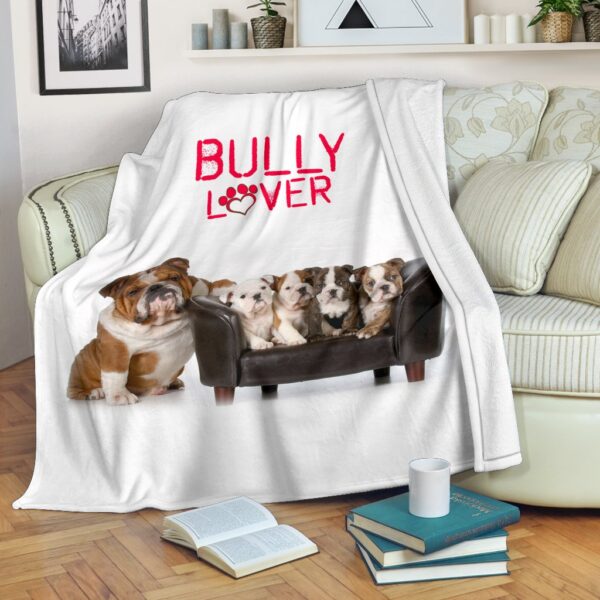 Bully Lover Fleece Blanket Sherpa Blanket