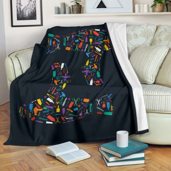 Hair Dryer Tools Fleece Blanket Sherpa Blanket