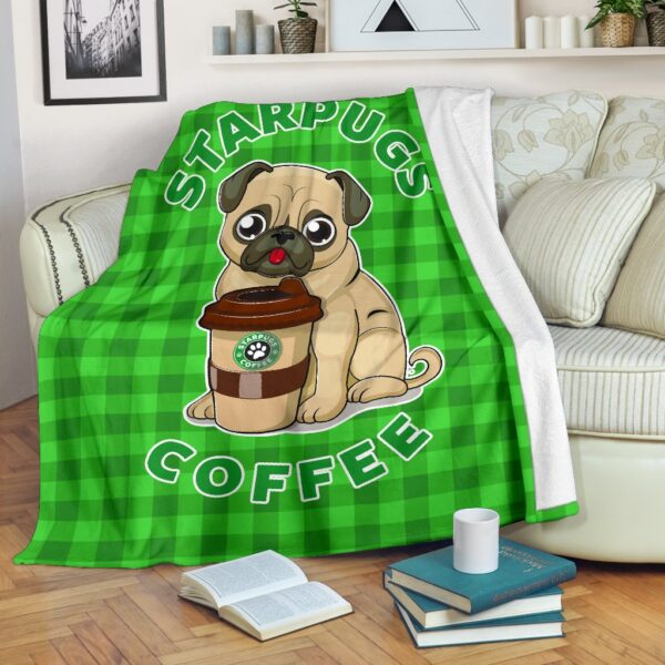 Starpugs Coffee Fleece Blanket Sherpa Blanket