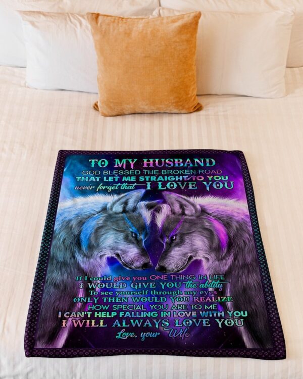 To My Future Husband 3D All Over Printed Fleece Blanket Sherpa Blanket
