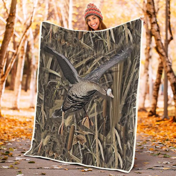 Duck Hunting 3D All Over Printed Fleece Blanket Sherpa Blanket