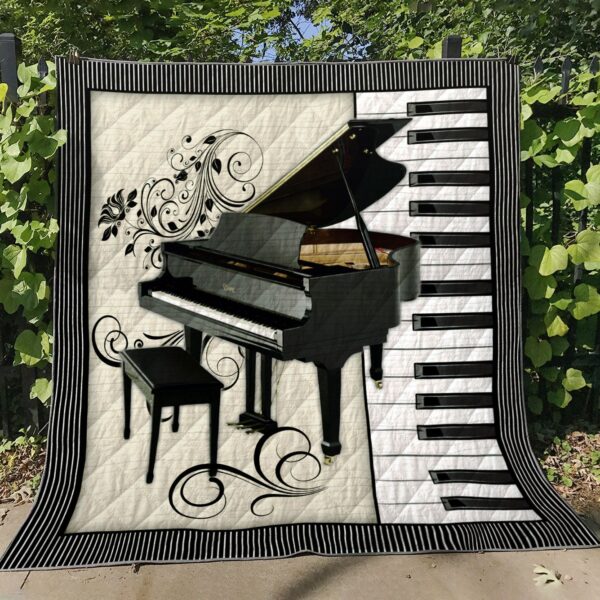 Piano Gift Fleece Blanket - Sherpa Blanket