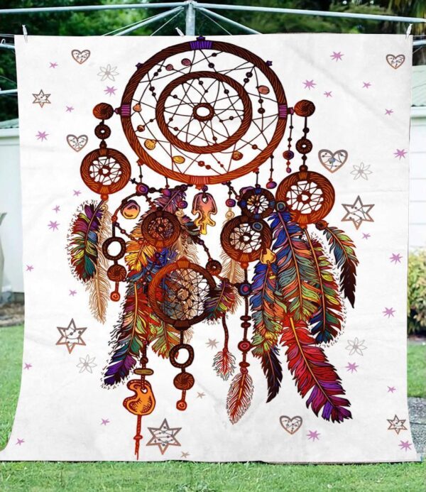 Freedom Deamcatcher Fleece Blanket - Sherpa Blanket