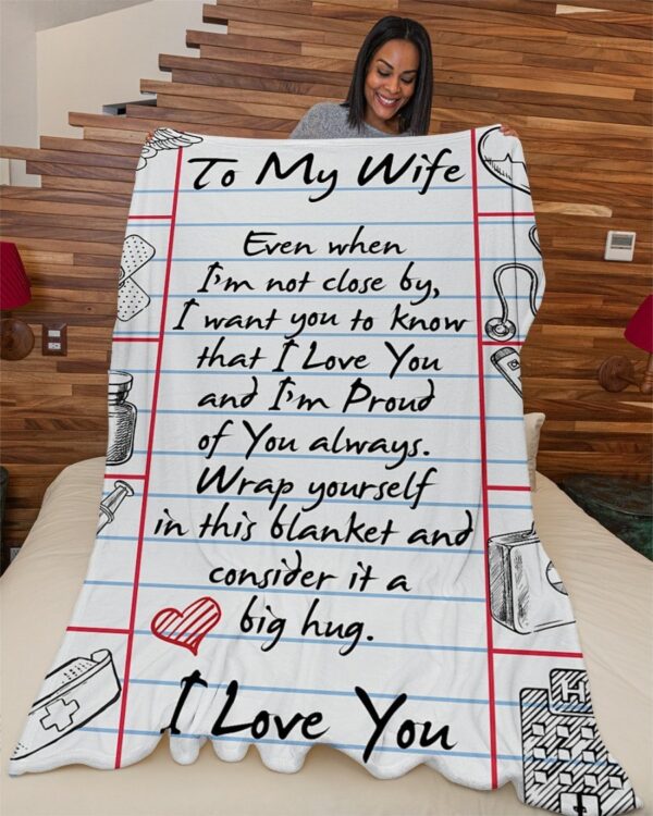 Gift For Wife Fleece Blanket - Sherpa Blanket
