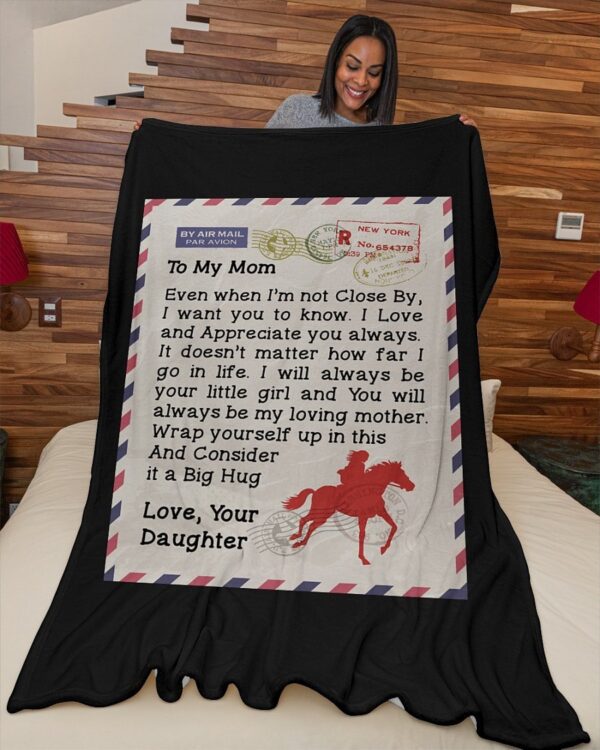 Gift For Mom Fleece Blanket - Sherpa Blanket