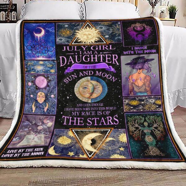 The Stars Witch Fleece Blanket - Sherpa Blanket
