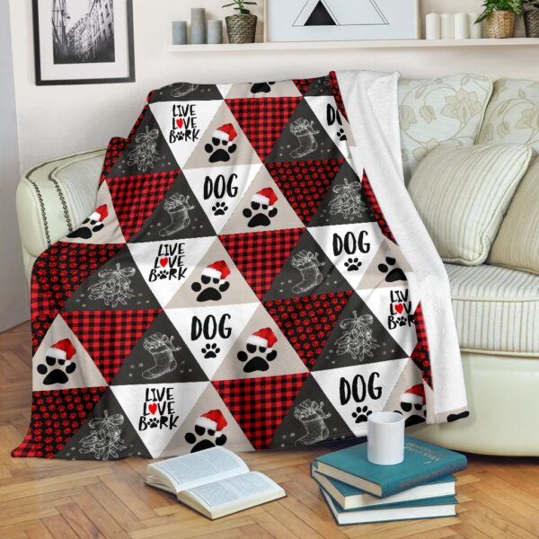 Dog Lover Flecee Fleece Blanket - Sherpa Blanket