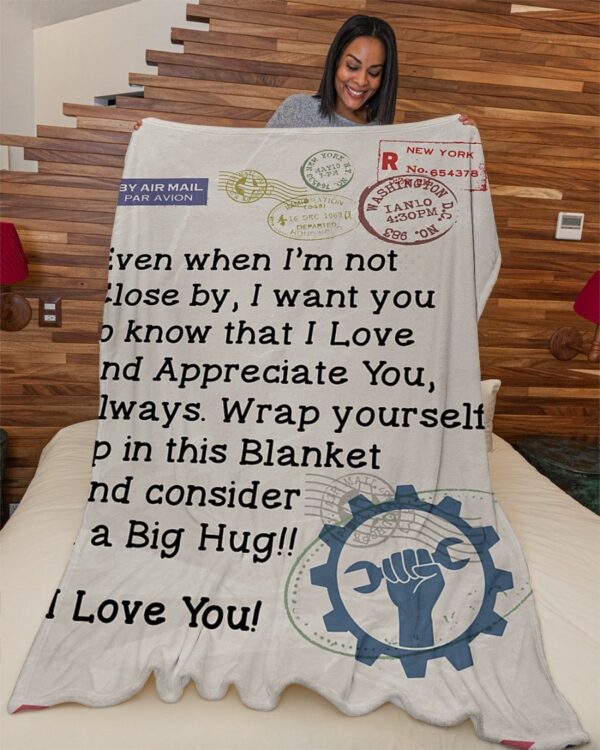 Mechanic's Wife Premium Fleece Blanket - Sherpa Blanket
