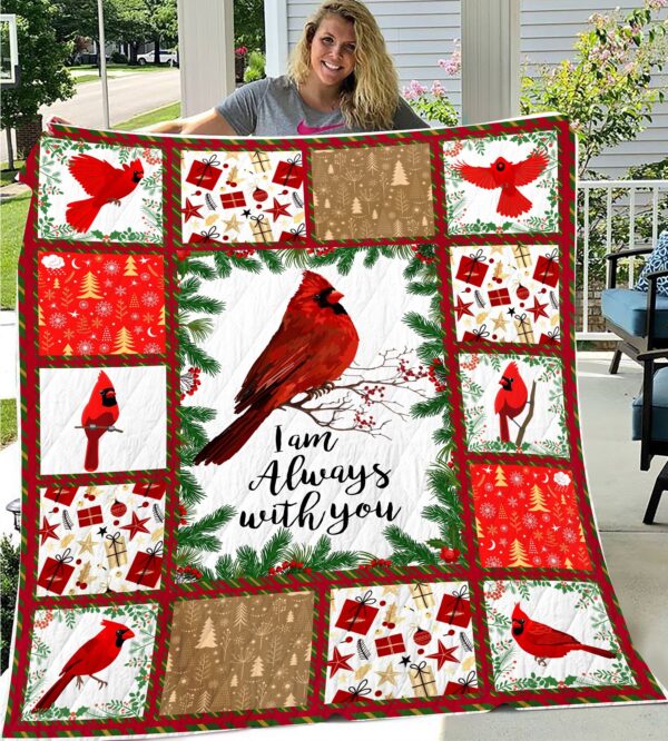 Hummingbird Sherpa Blanket - I am always with you