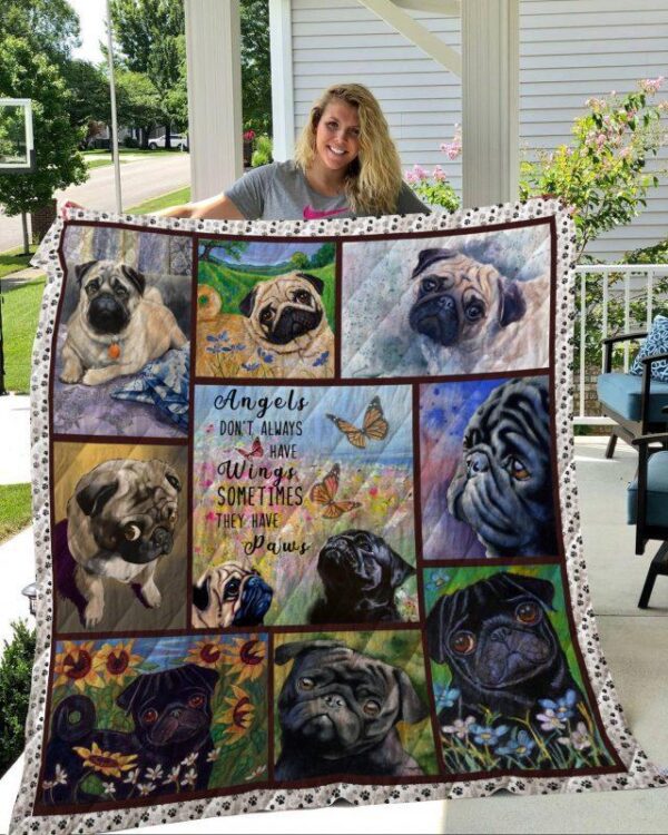Dog Blanket - Gift Idea For Dog Lovers, Dog Dad Mom - Black Labrador Sherpa Blanket