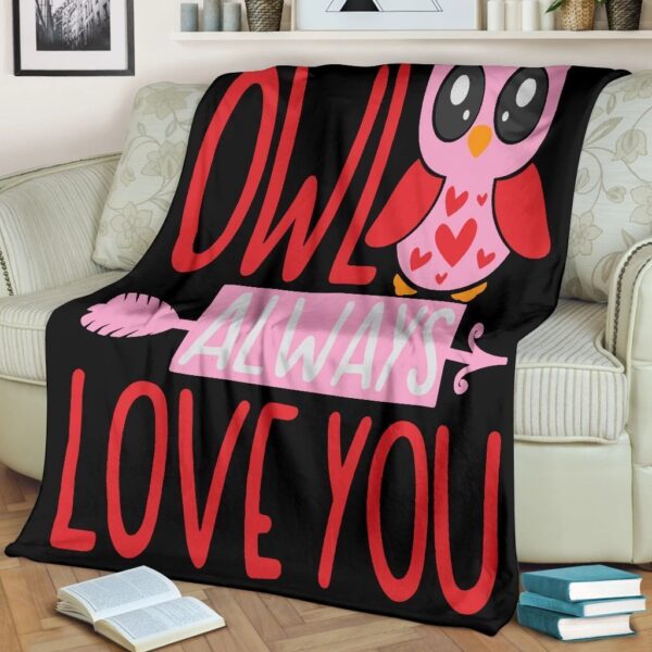 Owl Love You Fleece Blanket Sherpa Blanket