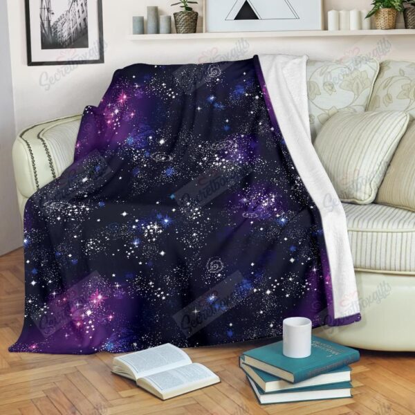 Cosmic Pattern 3 Fleece Blanket Sherpa Blanket