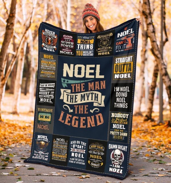 Noel Fleece Blanket Sherpa Blanket