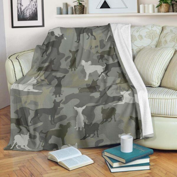 Russkiy Toy Camo Fleece Blanket Sherpa Blanket