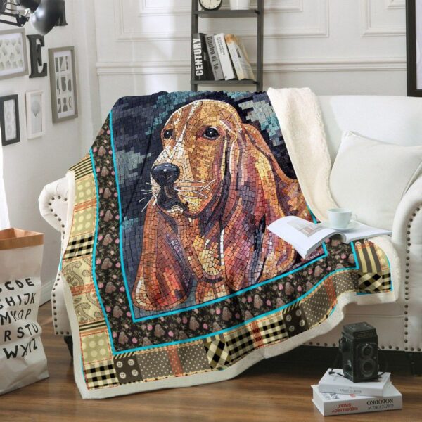 Cocker Spaniel Dog Fleece Blanket Sherpa Blanket