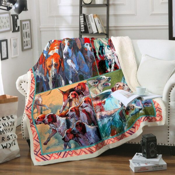 Dog Fleece Blanket Sherpa Blanket