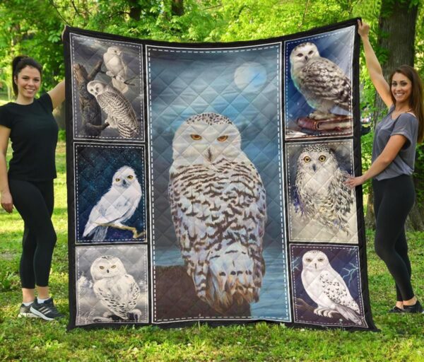Owl Fleece Blanket Sherpa Blanket
