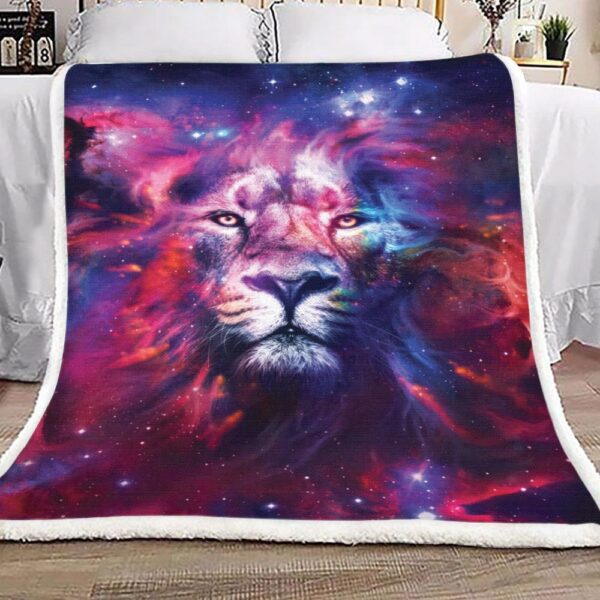 Lion Nebula Fleece Blanket Sherpa Blanket