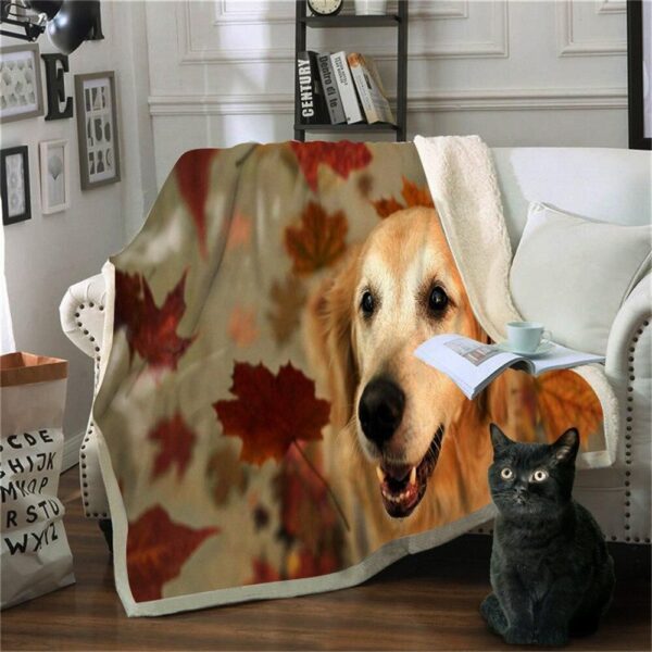 Dog Fleece Blanket Sherpa Blanket