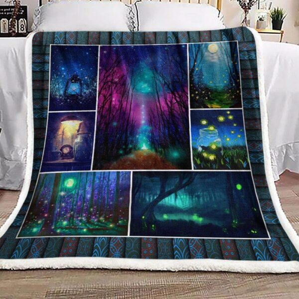 Firefly Fleece Blanket Sherpa Blanket