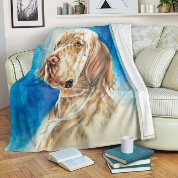 Dog Trow Fleece Blanket Sherpa Blanket